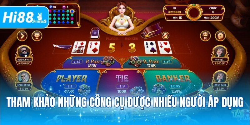 Tham khảo những công cụ được nhiều người áp dụng